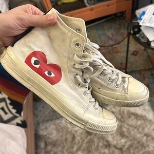 Comme Des Garçons Converse Chuck Taylor high tops